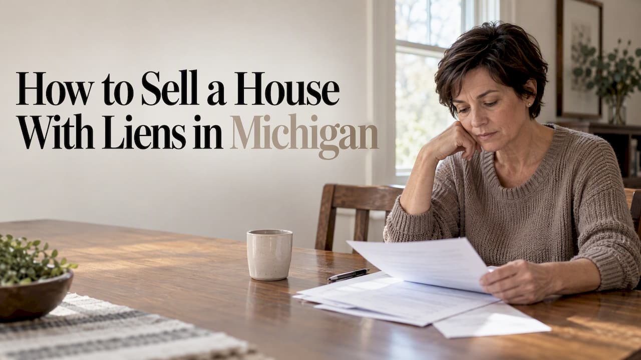 How to Sell a House With Liens in Michigan